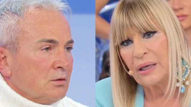 Orlando e Gemma Galgani - screenshot &copy; Canale 5.