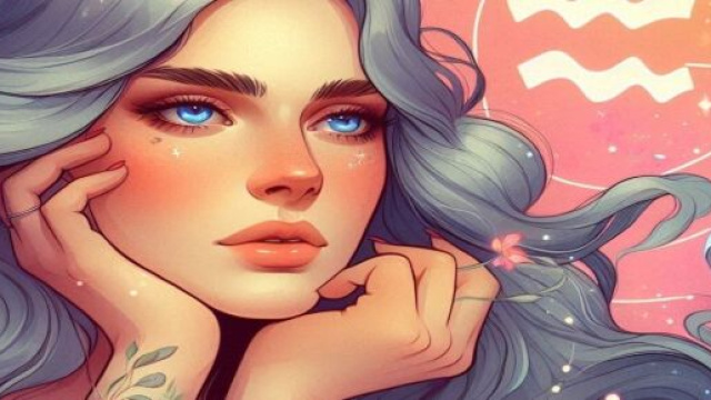 Segno dell'Acquario generato con &copy; AI Copilot