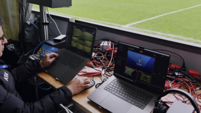 Un momento di funzionamento del Football Video Support - &copy; Facebook / Figc