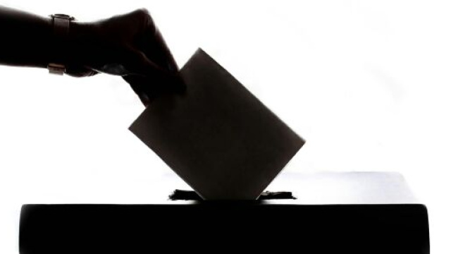 Una mano che deposita la scheda dentro l'urna elettorale &copy; Pexels.com
