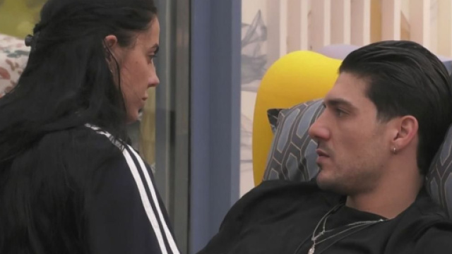 Lorenzo Spolverato e Shaila Gatta (&copy; Grande Fratello/Mediaset).
