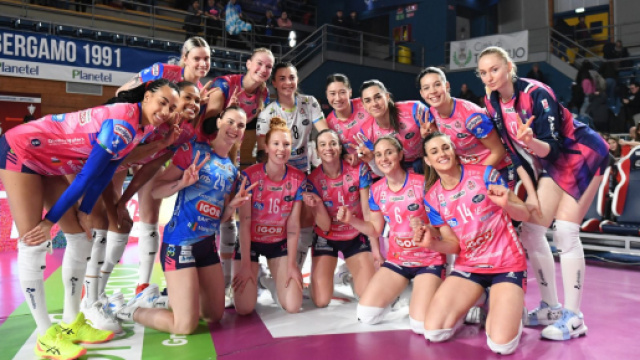 Novara Volley &copy; Pagina Facebook ufficiale Lega Pallavolo Serie A Femminile