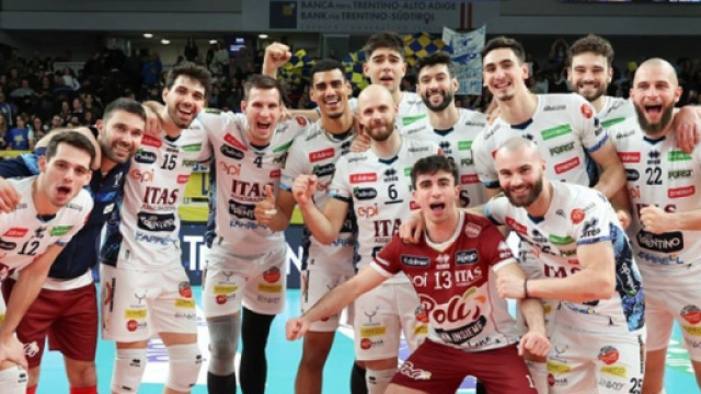 Trento Volley &copy; Pagina Facebook Ufficiale Lega Pallavolo Serie A