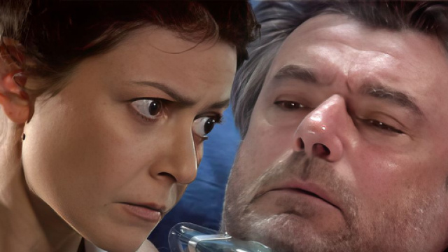 Emma Fiorillo (Licia Amendola) e Michele Saviani (Alberto Rossi) &copy; Un Posto al Sole Rai