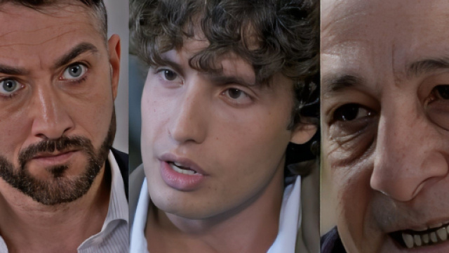 Gennaro, Vinicio e Ciro Gagliotti - screenshot &copy; Un posto al sole.