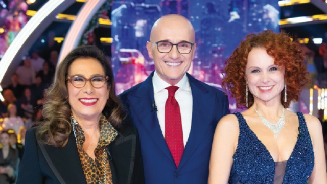 Cesara Buonamici, Alfonso Signorini, Beatrice Luzzi al Grande Fratello &copy;Mediaset