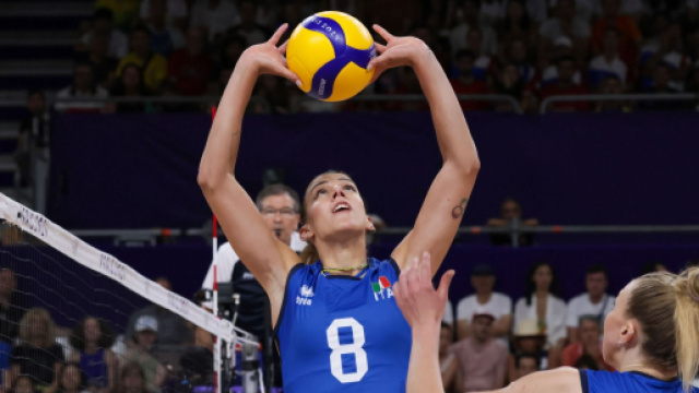 Italia femminile Volley &copy; Pagina Facebook ufficiale della Federazione Italiana Pallavolo