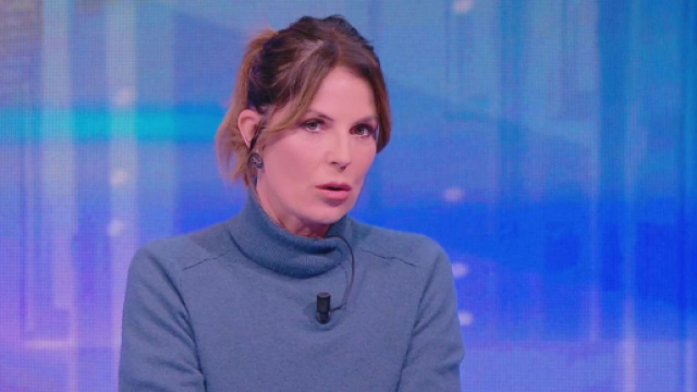 Marina La Rosa Pomeriggio Cinque &copy;Mediaset