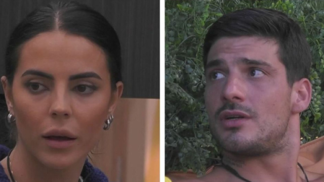 Shaila Gatta e Lorenzo Spolverato (&copy; Grande Fratello/Mediaset).