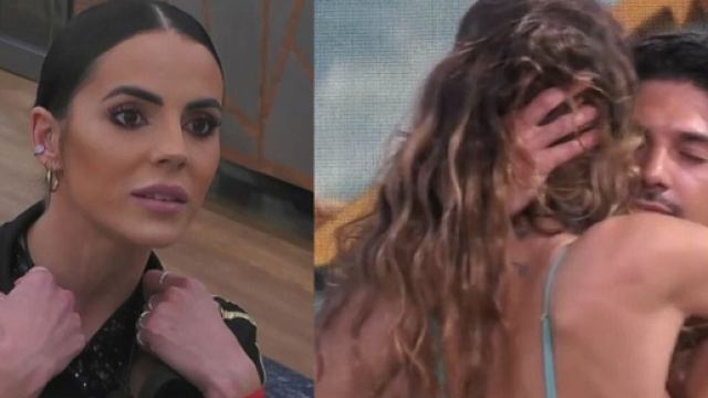 Shaila Gatta, Helena Prestes e Lorenzo Spolverato - screenshot &copy; Mediaset.