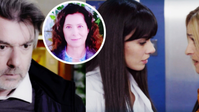 Michele, Rossella e Silvia in scena, screenshot &copy; Un posto al sole