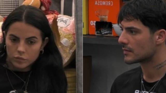 Shaila Gatta e Lorenzo Spolverato - screenshot &copy; Mediaset.