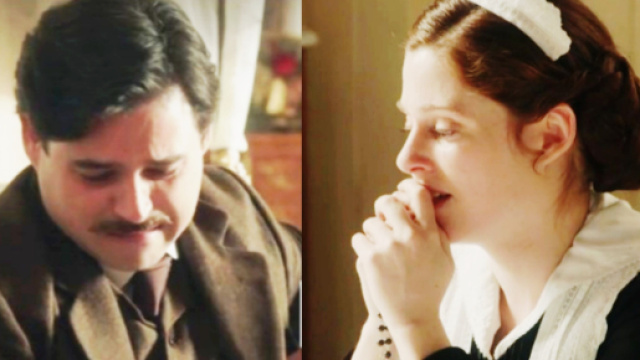 Manuel e Maria in scena, screenshot &copy; La Promessa