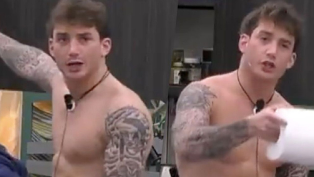 Tommaso Franchi (&copy;Grande Fratello/Mediaset).