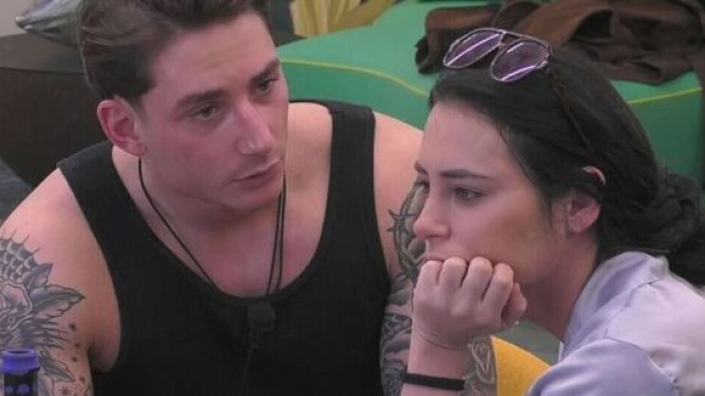 Tommaso Franchi e Mariavittoria Minghetti (&copy;Grande Fratello/Mediaset).