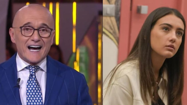 Alfonso Signorini e Zeudi Di Palma - screenshot &copy; Mediaset.