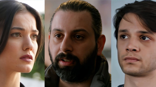 Ceylin, Niyazi e Cynar - screenshot &copy; Segreti di famiglia