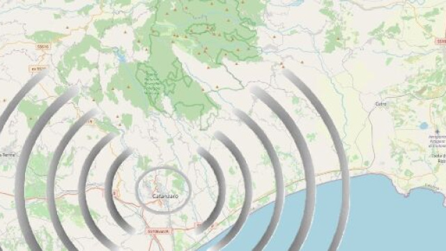 Terremoto nel catanzarese - &copy; Ingv.It