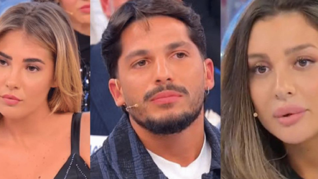 Martina De Ioannon, Gianmarco Steri e Cristina Ferrara - screenshot &copy; Canale 5.