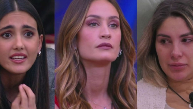 Zeudi Di Palma, Helena Prestes, Chiara Cainelli (&copy;Grande Fratello/Mediaset).