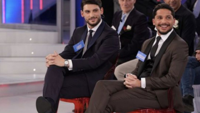 Ciro Solimeno e Gianmarco Steri a Uomini e Donne &copy; Mediaset