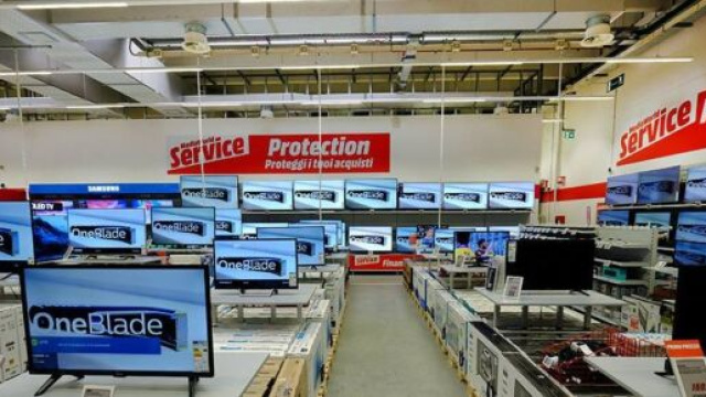 Il negozio MediaWorld di Chivasso &copy; Immagine Facebook MediaWorld