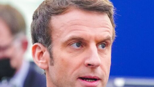 Il presidente della Repubblica francese Emmanuel Macron nel 2022. (&copy; Parlamento Europeo).