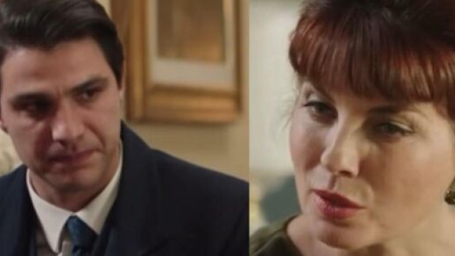 Marcello e Adelaide in scena &copy; Rai