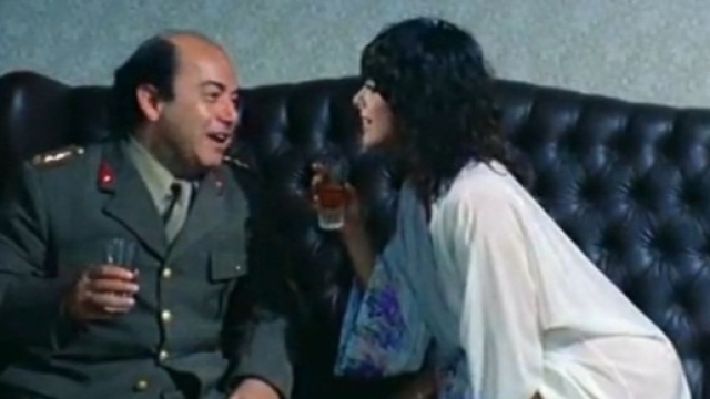 Nadia Cassini in un film con Lino Banfi &copy; Wikimedia Commons