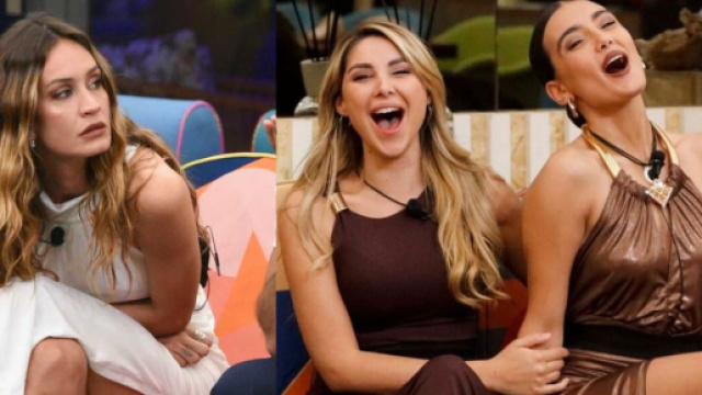 Helena Prestes, Chiara Cainelli e Zeudi Di Palma - screenshot &copy; Mediaset.