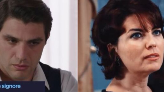 In foto Adelaide e Marcello de Il Paradiso delle signore &copy; Rai.