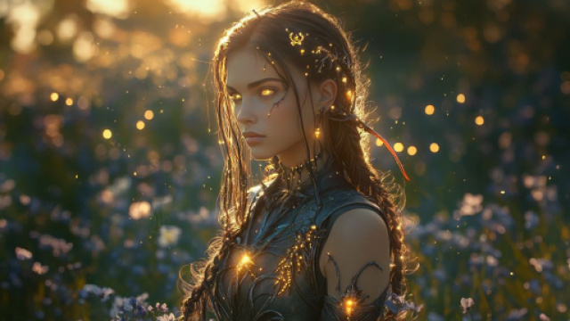 Scorpione, immagine creata con &copy; IA Midjourney.