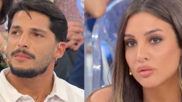 Gianmarco Steri e Cristina Ferrara - screenshot &copy; Canale 5.