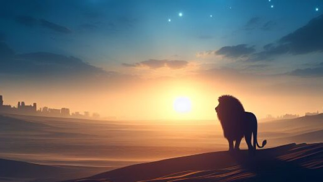 Segno zodiacale del Leone &copy; Pixabay.