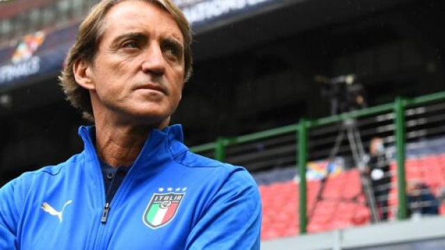 L'allenatore Roberto Mancini &copy; X