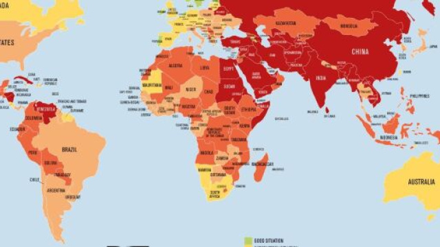 World Press Freedom Index 2024 &copy; Reporters Senza Frontiere