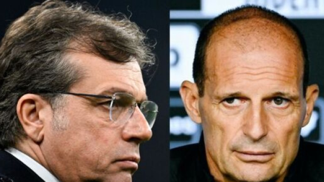 Cristiano Giuntoli e Massimiliano Allegri &copy; Juventus FC