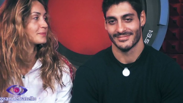 Helena Prestes e Javier Martinez (&copy;Grande Fratello/Mediaset)