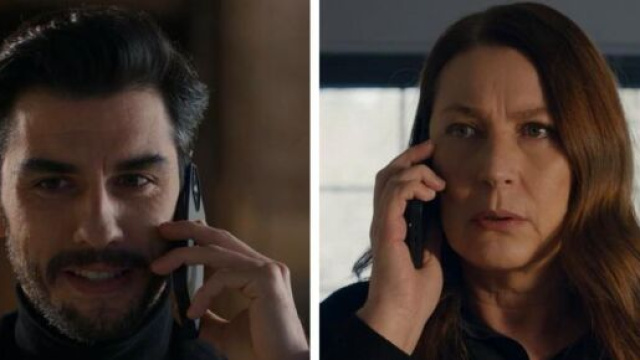 In foto Guzide e Sezai in Tradimento &copy; Mediaset