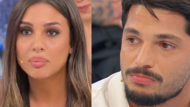 Cristina Ferrara e Gianmarco Steri - screenshot &copy; Canale 5.