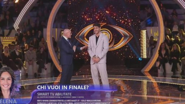 Javier Martinez (&copy;Grande Fratello/Mediaset).
