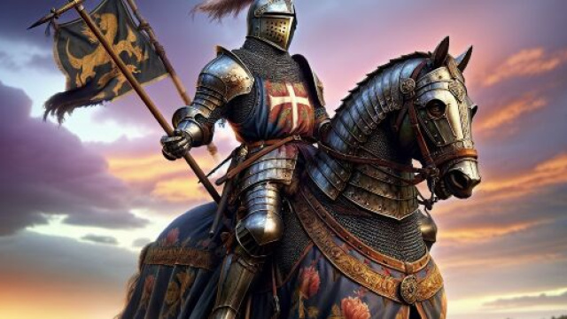 Immagine ispirata a La ricerca del Graa &copy; creata con DALL&middot;E.