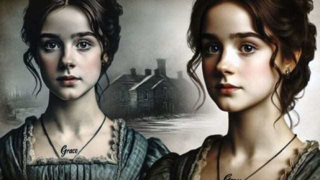 Immagine ispirata ad Alias Grace per il Gemelli. &copy; Immagine creata con DALL&middot;E