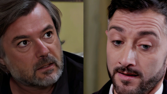 Michele Saviani e Gennaro Gagliotti - screenshot &copy; Un posto al sole.