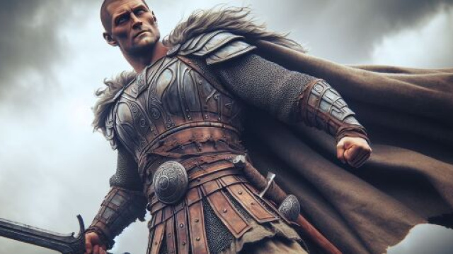 Immagine ispirata a Beowulf per l'Ariete. &copy; Immagine creata con DALL-E