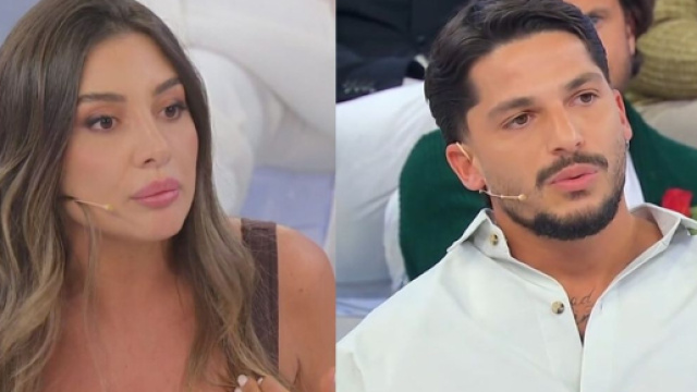 Cristina Ferrara e Gianmarco Steri - screenshot &copy; Canale 5.