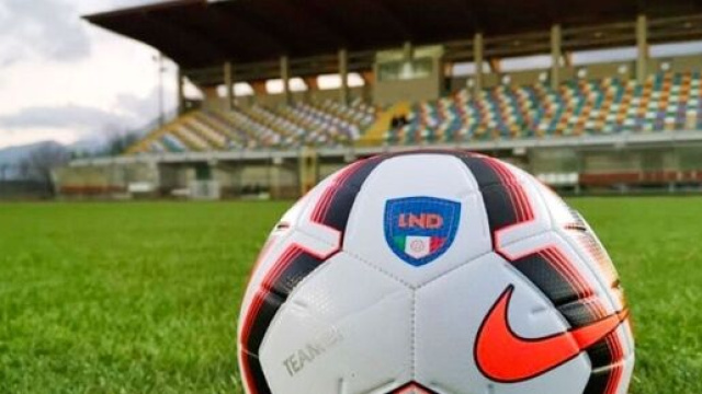 In foto il pallone ufficiale della serie D &copy; Lega Nazionale Dilettanti.