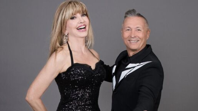 Milly Carlucci e Paolo Belli &copy; Ufficio stampa Rai