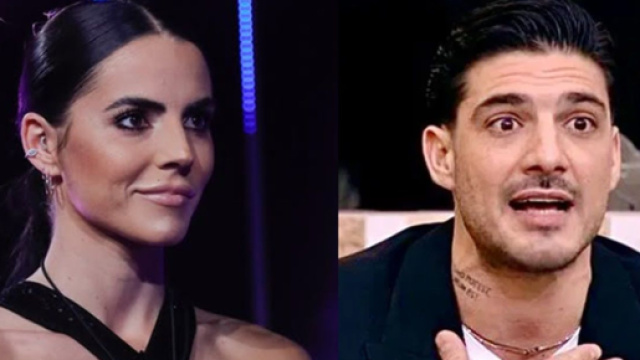 Shaila Gatta e Lorenzo Spolverato (&copy; Grande Fratello/Mediaset).