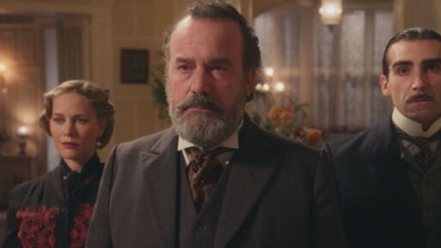 Alonso in una scena de La Promessa. &copy; Immagine Mediaset